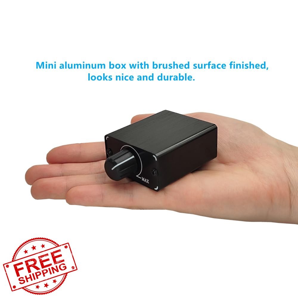 SPRODIO 3.5mm Audio Volume Controller Inline Attenuator Knob