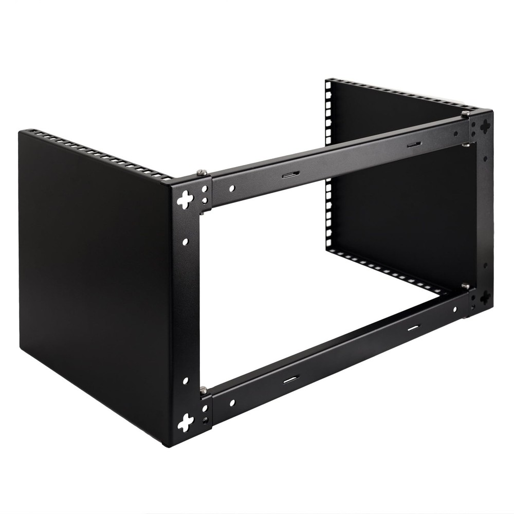 6U Wall Mount Network Rack - Patch Panel Bracket for Server and Network Equip...