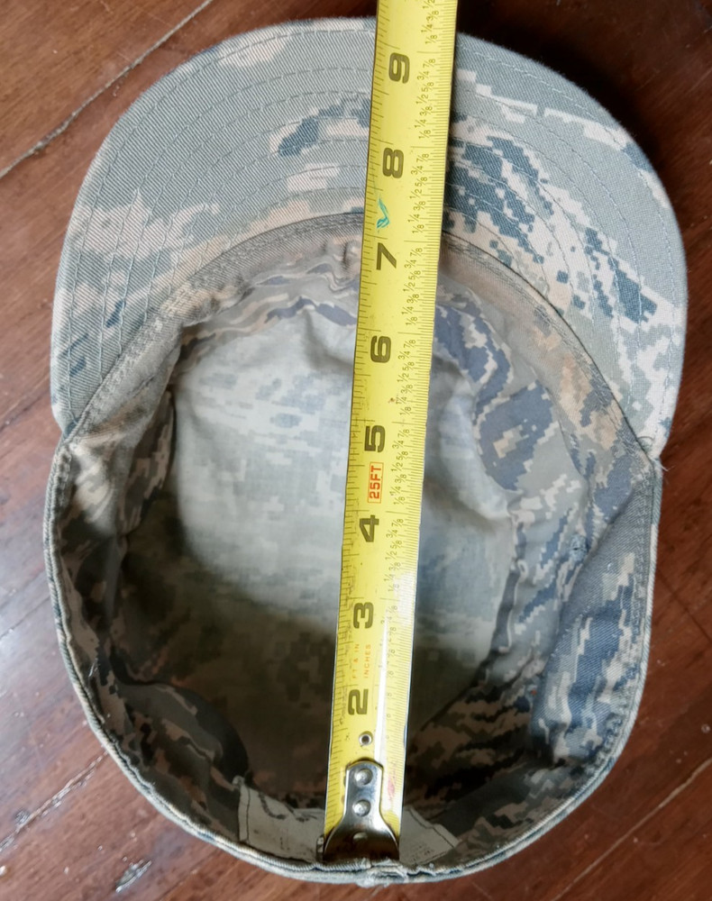 U.S. Air Force Camouflage Pattern Utility Cap Hat Airforce Size 7 cosplay