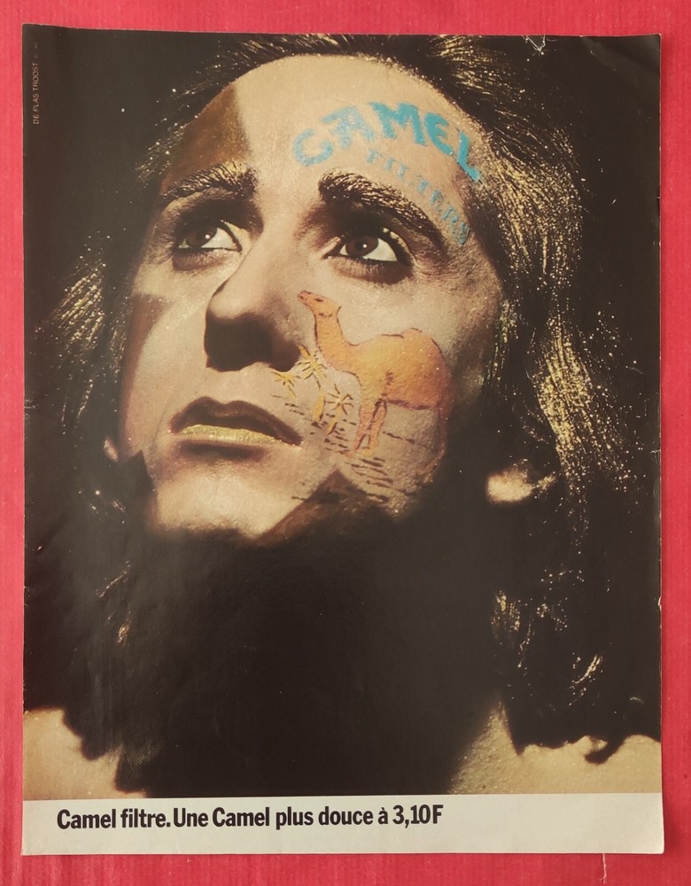 1974 Press Advertisement: Cigarette CAMEL 1 Sheet