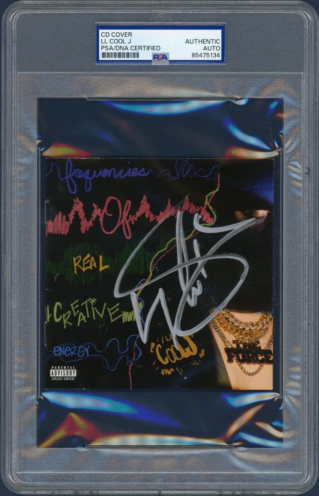 LL Cool J Signed Autographed "The Force" CD Booklet Rap PSA/DNA Authenticated