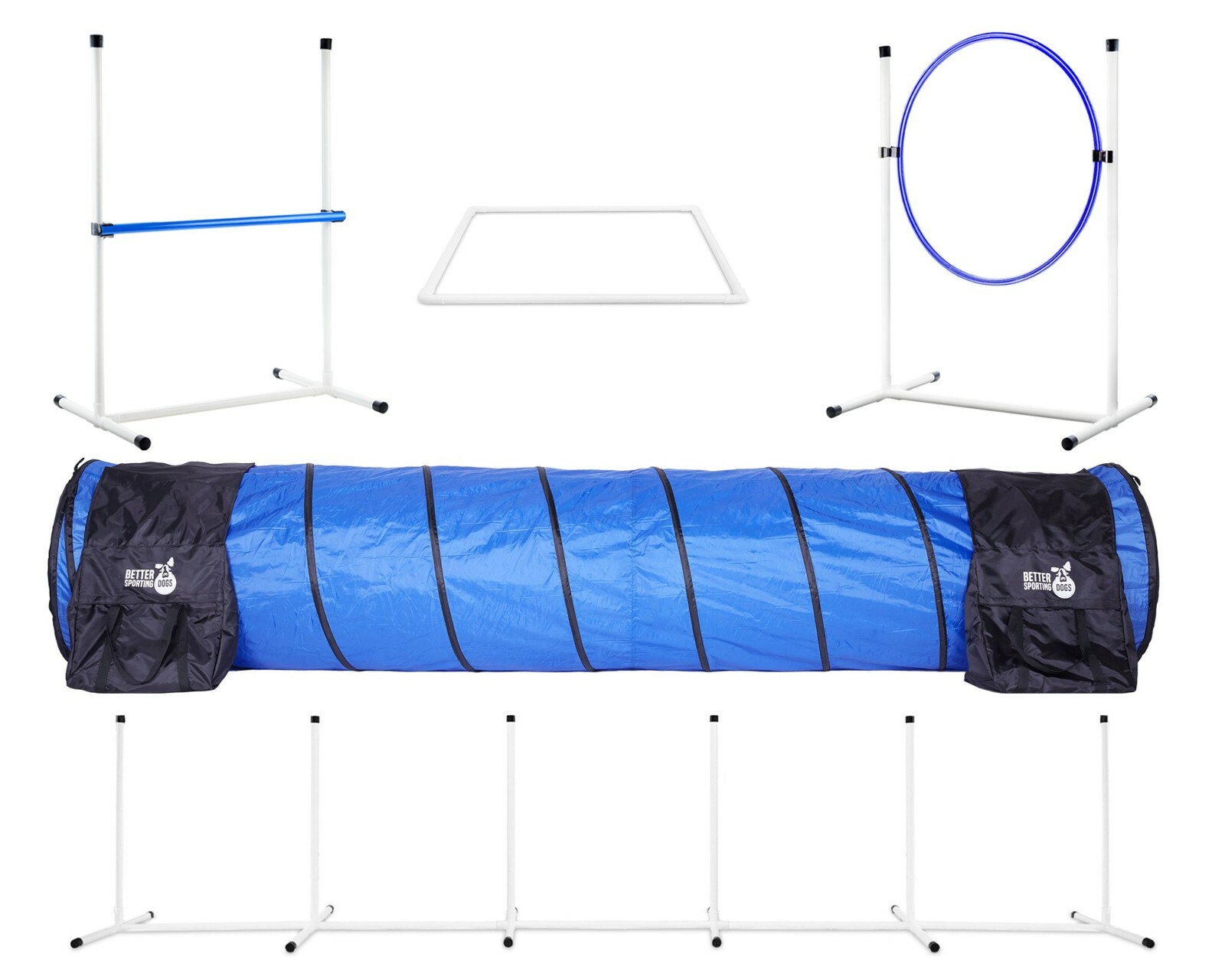 Better Sporting Dogs Complete Starter Agility Set for Dogs 5 Piece Set