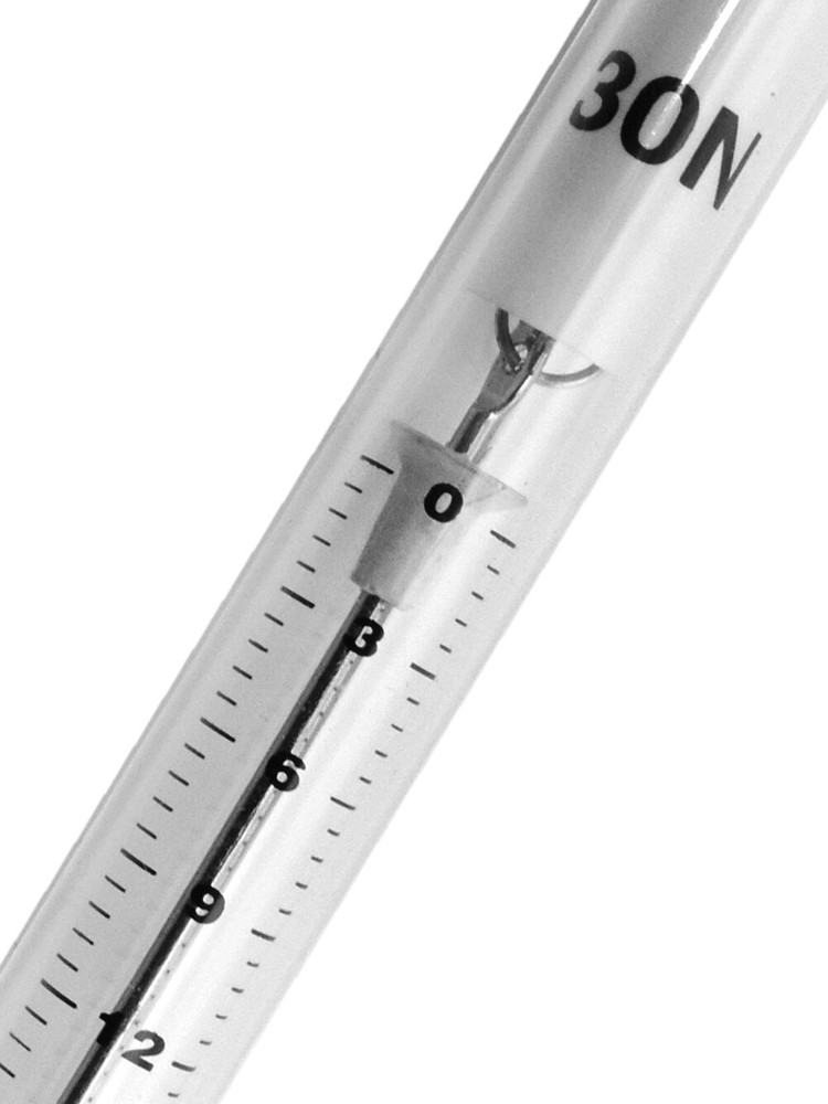 hBARSCI Economy Dynamometer, 30N - High Resolution Scale, Plastic Casing