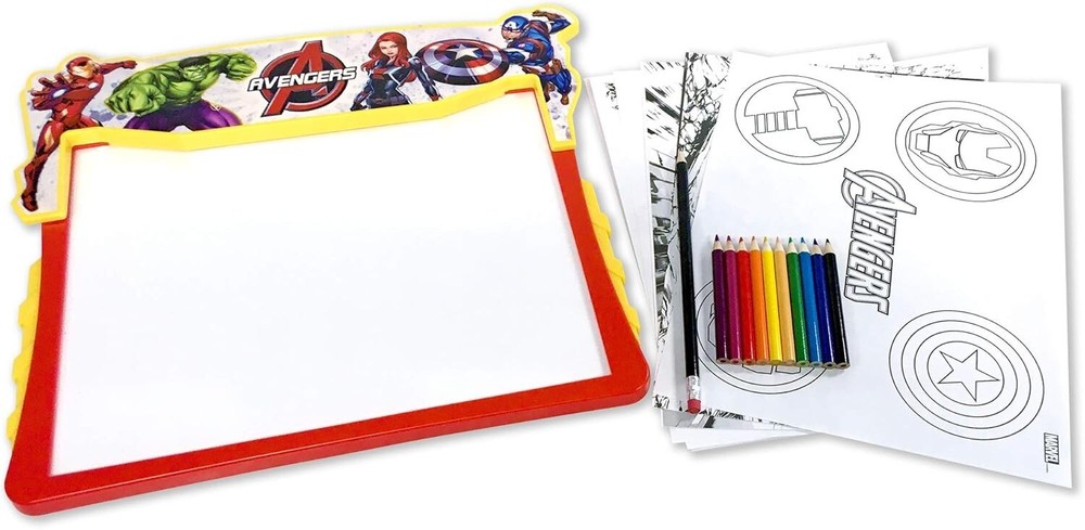 Marvel Avengers Light Up Tracing Pad