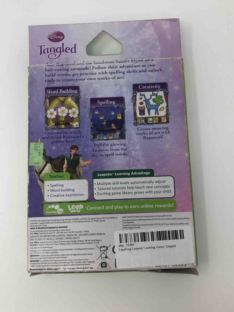 LeapFrog Leapster Learning Game: Tangled