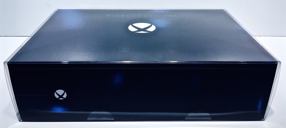 1 Console Box Protector For XBOX ONE X SCORPIO EDITION! Custom Display Case
