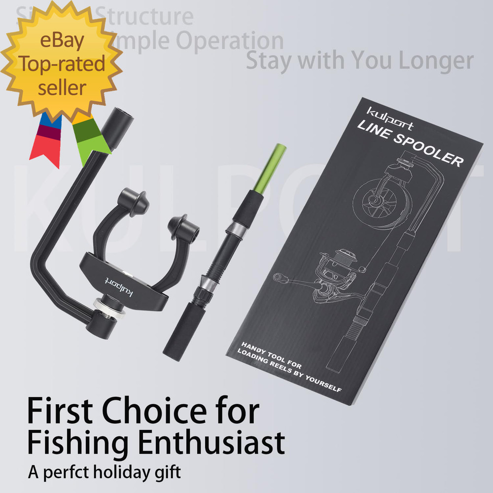 Fishing Line Spooler, Adjustable Line Winder,No Line Twist, Portable for Casting