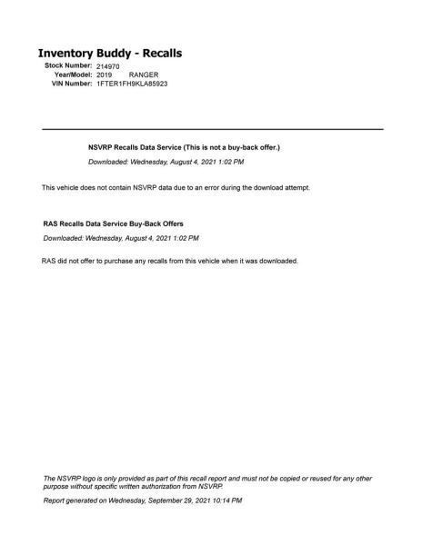 Camera/Projector Camera Windshield Mounted Fits 19 RANGER 700862