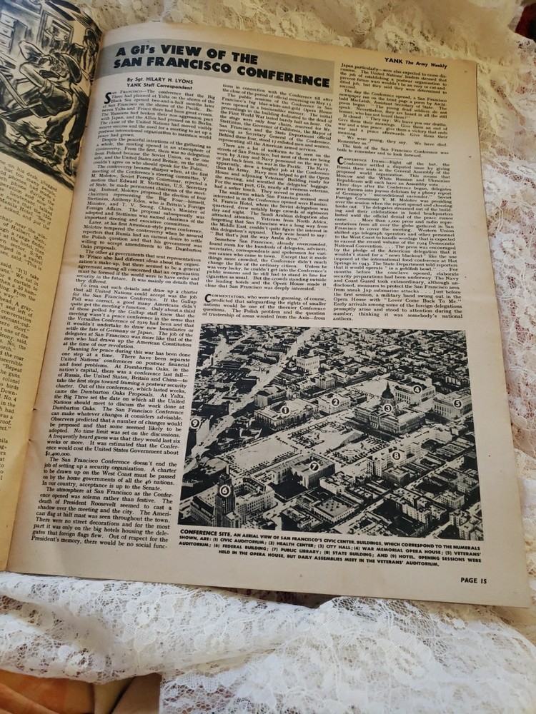 Yank The Army Weekly, British Edition, May 11, 1945