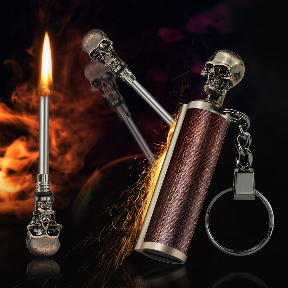 2pcs Reusable Matchstick Fire Starter Set Waterproof Emergency Fire Starter