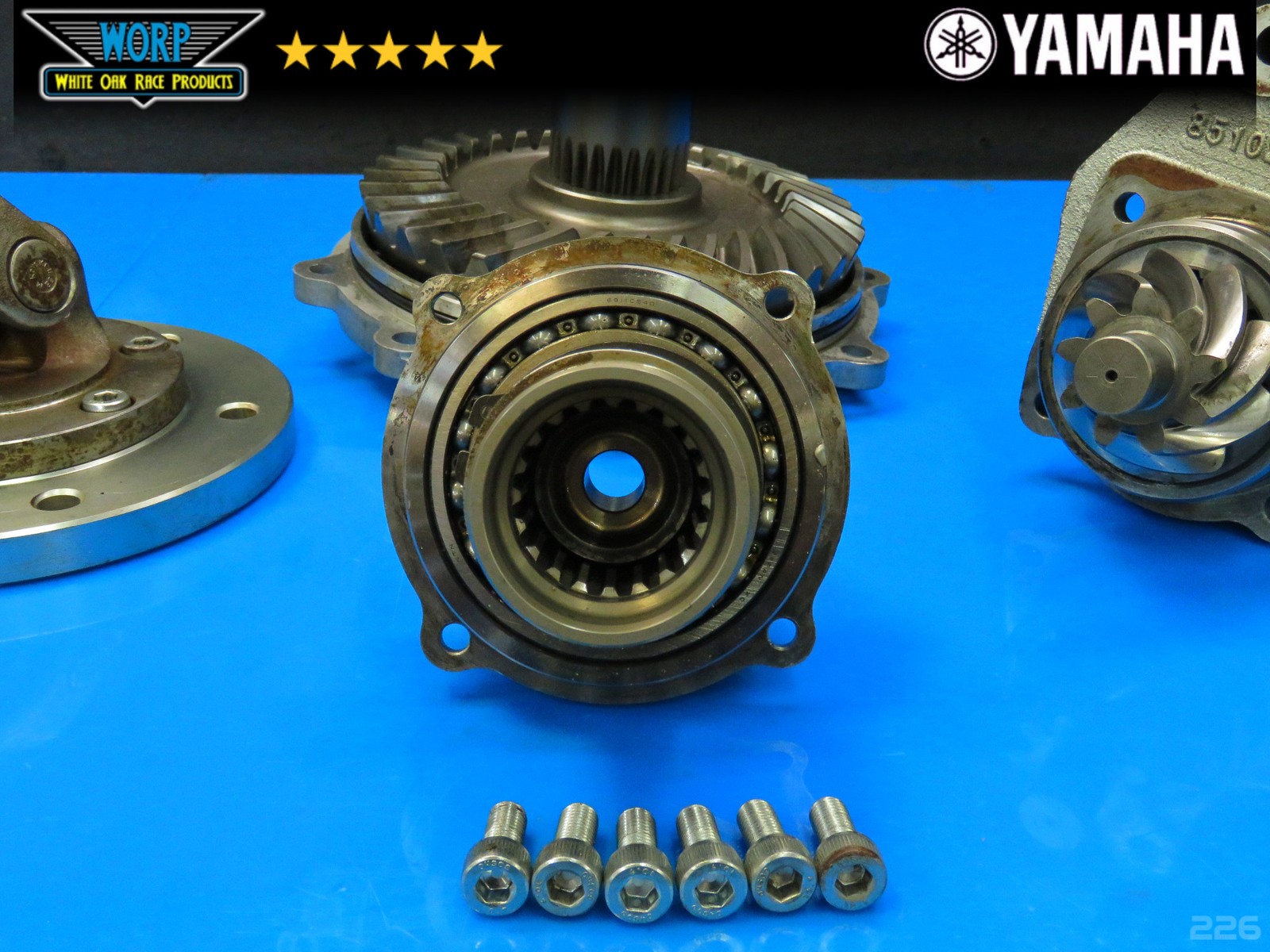2020 YAMAHA YXZ1000R REAR / BACK DIFFERENTIAL GEAR BOX PARTS ~ OEM 19-25