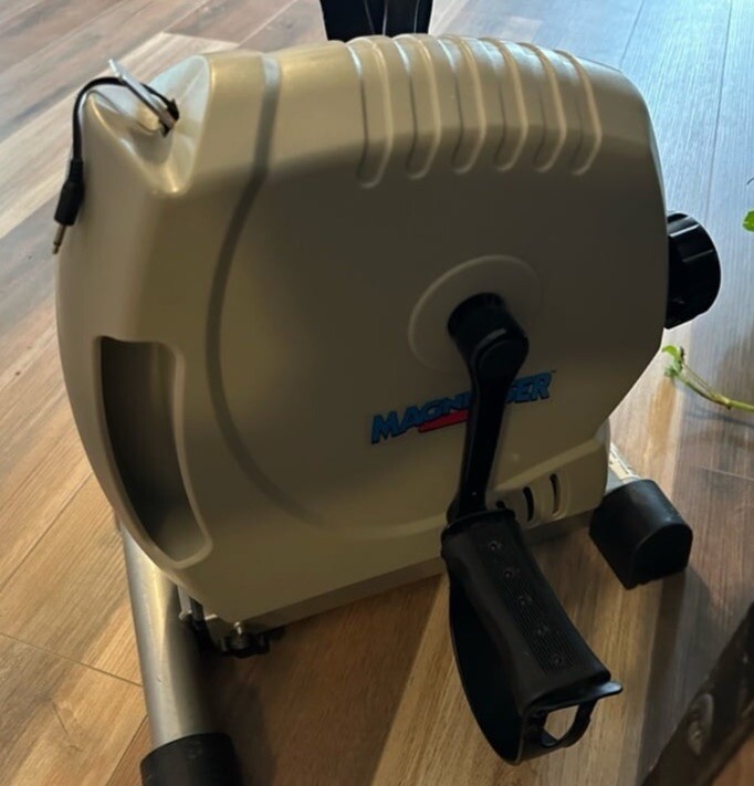 Magneciser Pedal Exerciser Smooth Quiet Compact Peddler