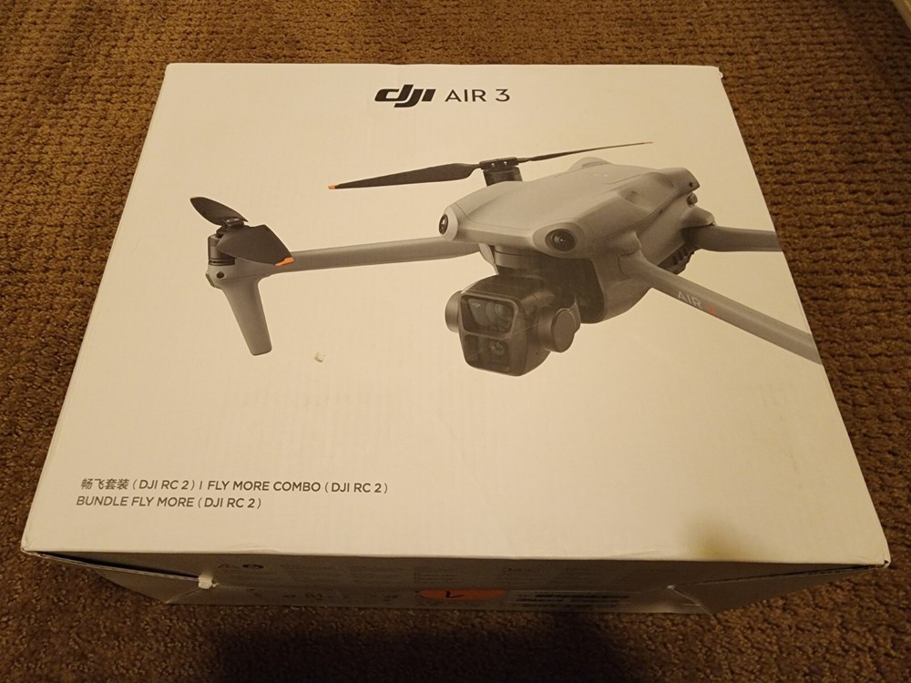 EMPTY BOX ONLY! DJI Air 3 Drone