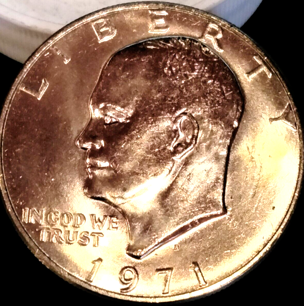 1971 D Ike Eisenhower Dollar BU