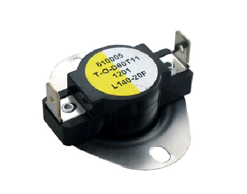 Gemline L140 K34-859 Limit Control Thermostat Switch Assembly - Silver/Black
