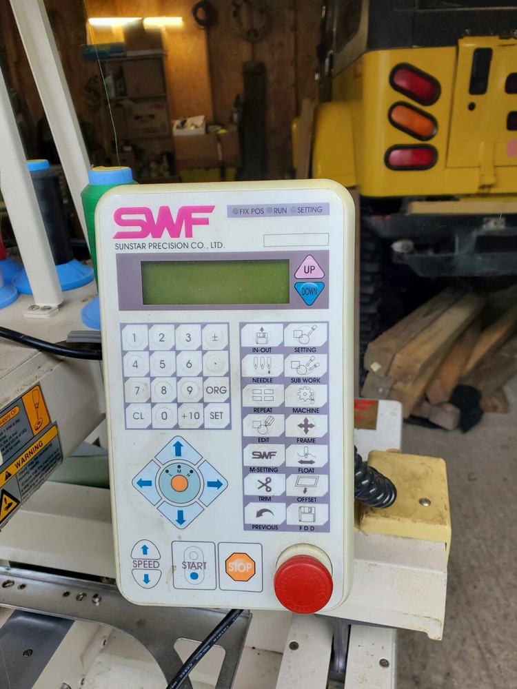used swf B-T601C embroidery machine