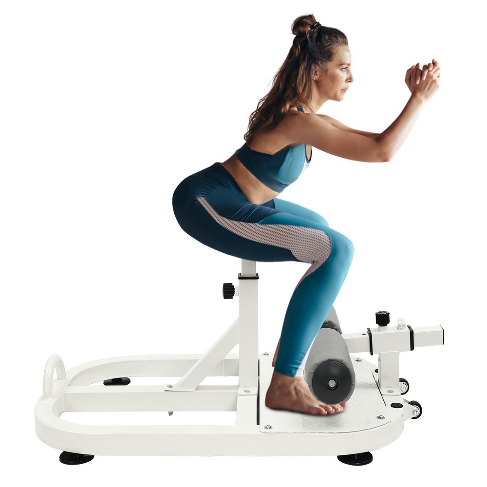 Multi-Function Leg Exercise Machine Deep Squat Bench Home Gym Workout Station