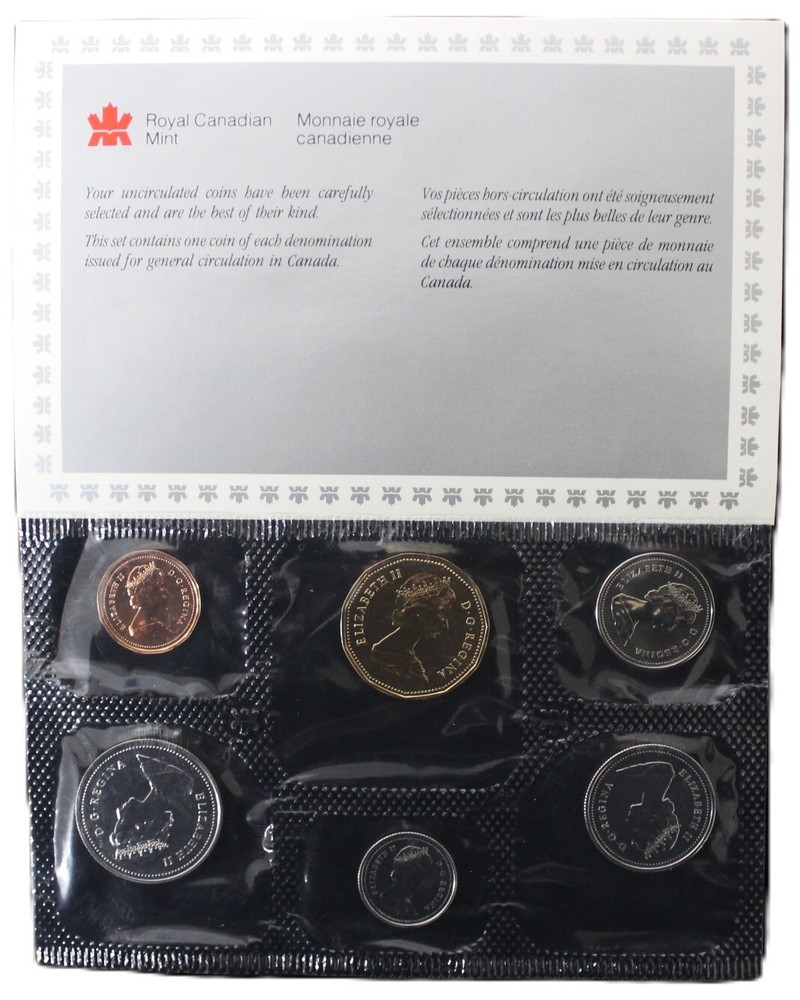 1989 Canada Proof Like Set