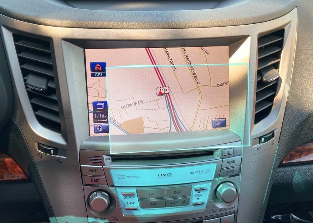 Crystal Clear Screen Protector for 2012 Subaru OutBack Vehicle Navigation