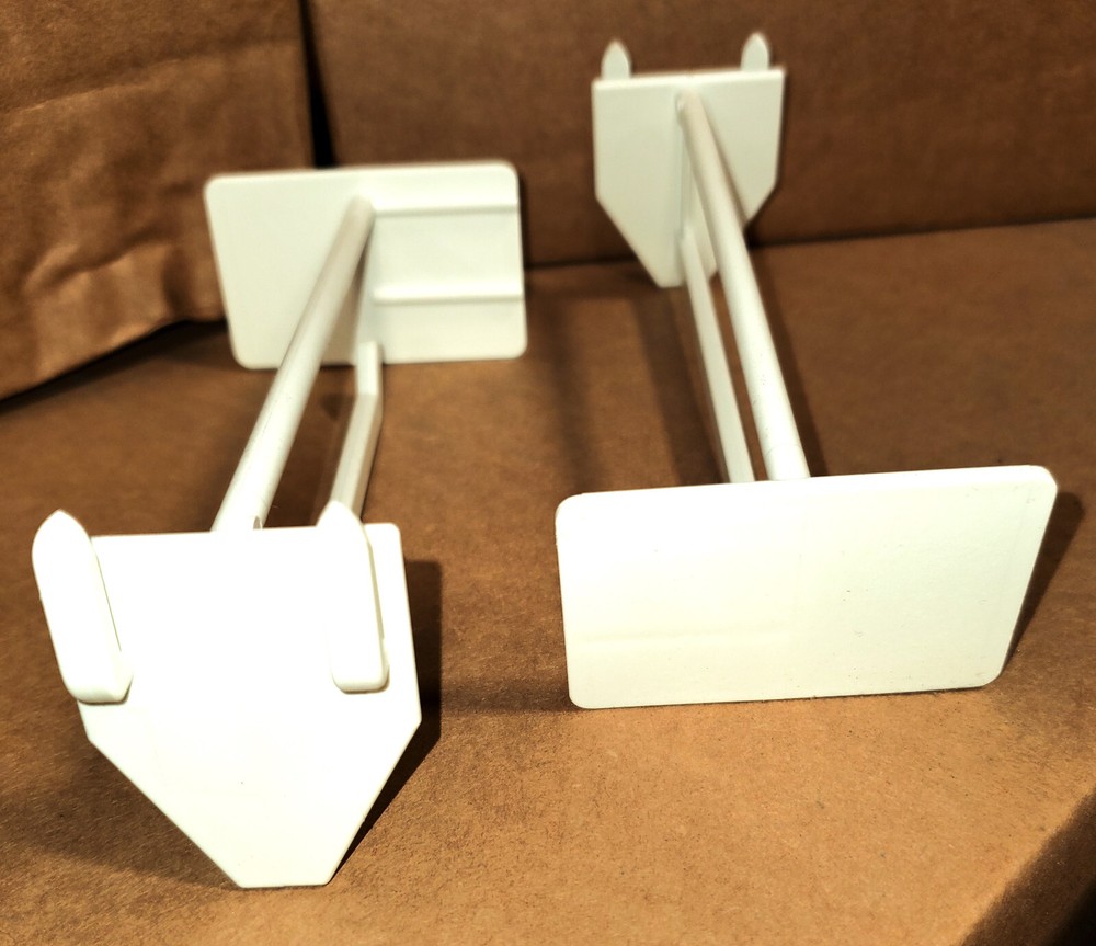 Kinter 4" Stem Length Corrugated Universal Display Hook With Scan Plate 225/Case