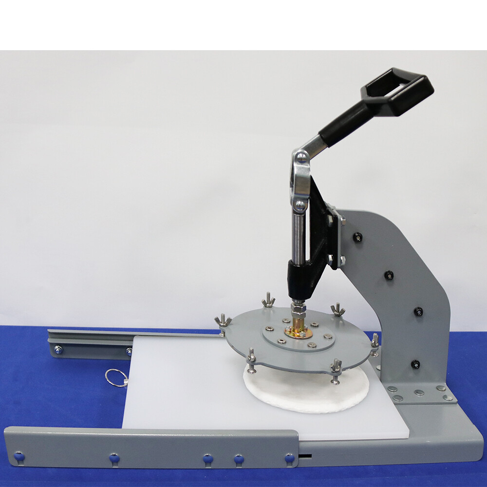 8" Pizza Dough Pastry Manual Press Machine Tabletop Roller Sheeter Maker
