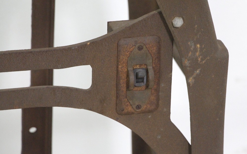 Salvaged Cast Iron Machine Base