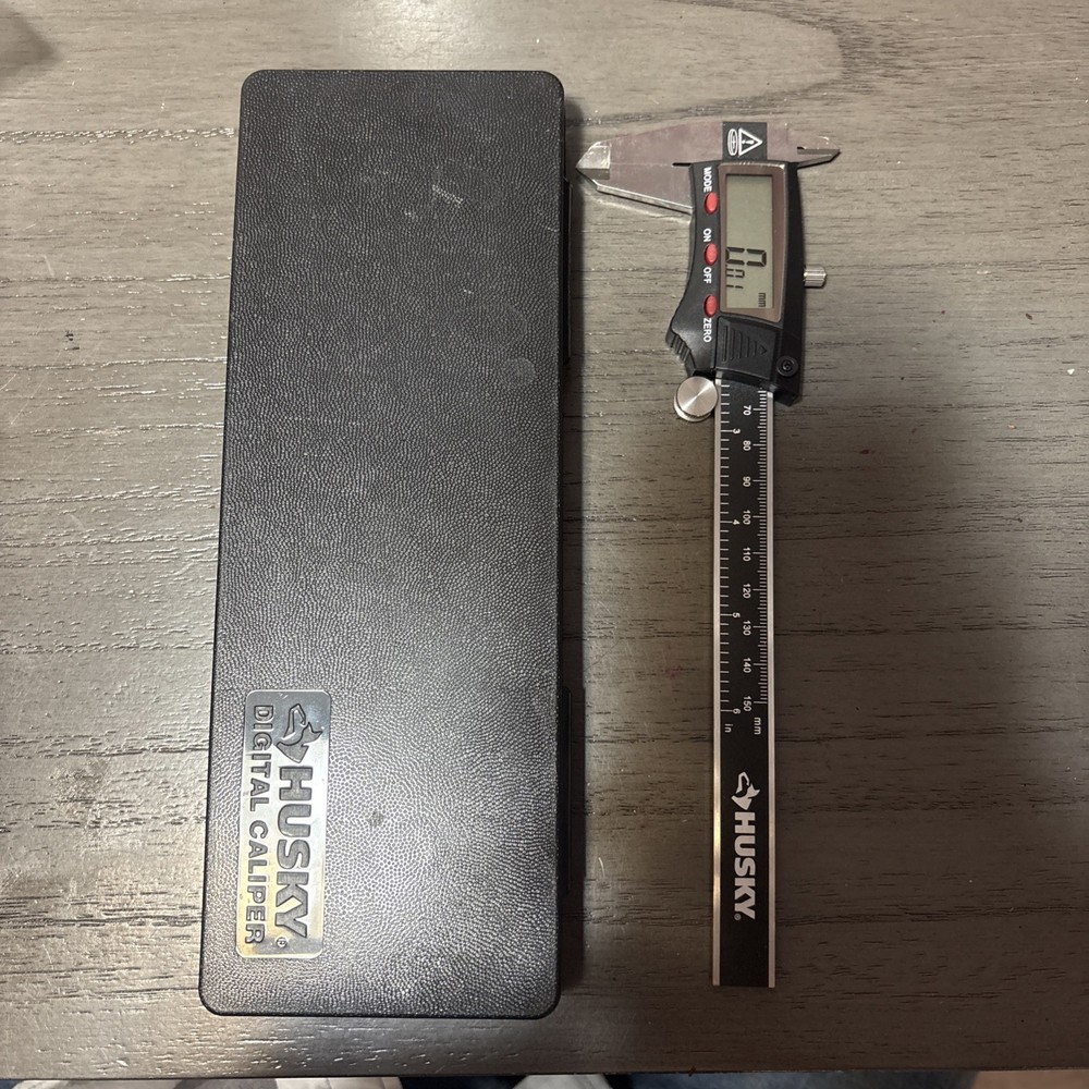 Husky 6" Digital Fractional Caliper.