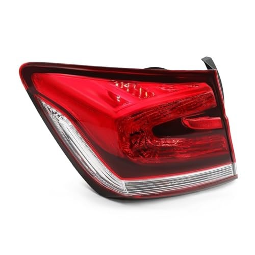 Outer Tail Light Assembly Side Compatible with Civic 4-Door Sedan 2013 Left