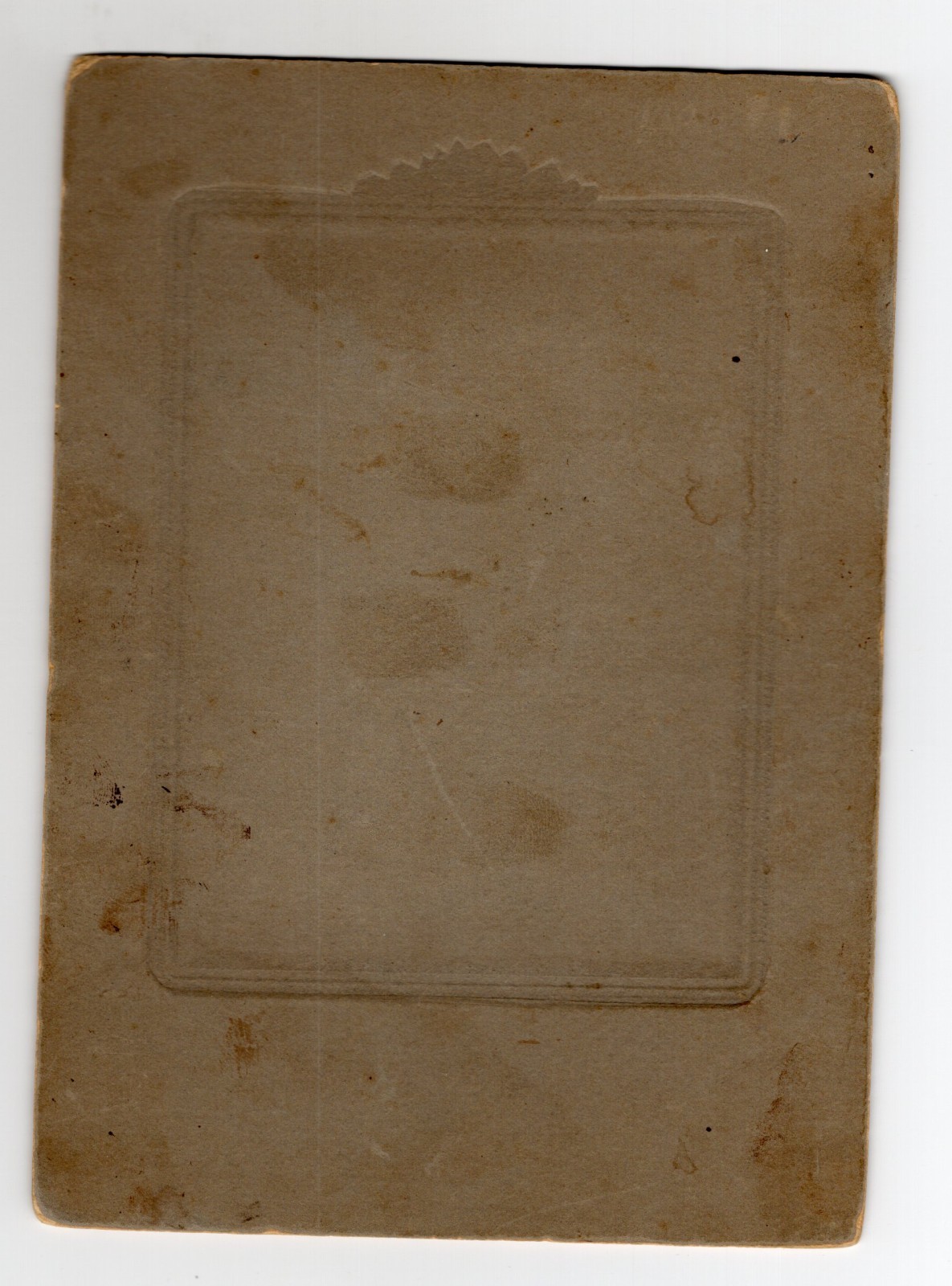 C1900s - Native Cherokee Young Man Boy Cabinet Card Photo Muskogee Area - XL2P