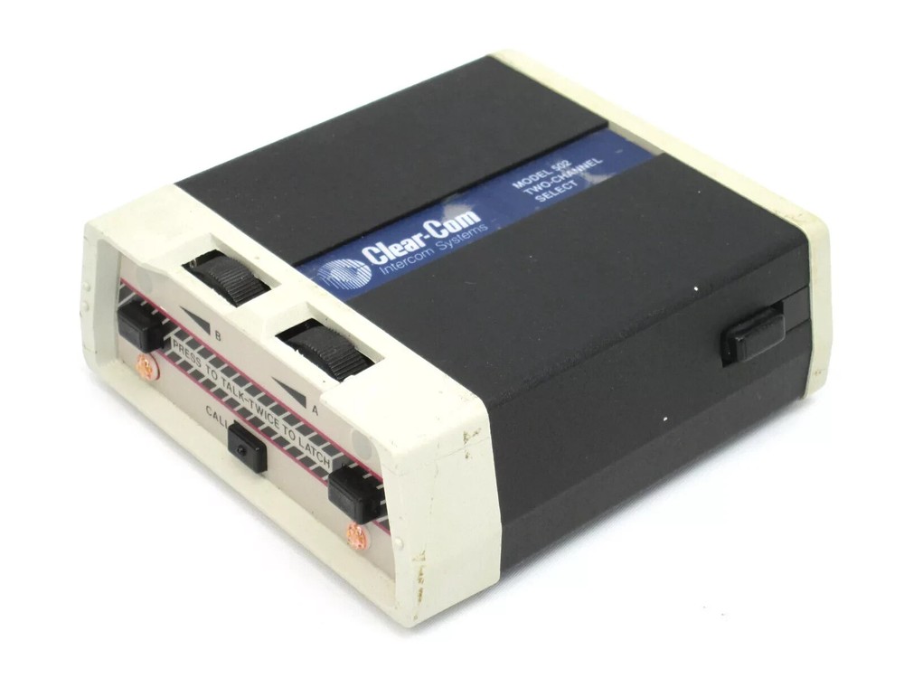 Clear Com model 502 Two-Channel Beltpack Intercom