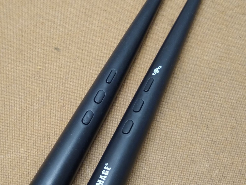 Sharper Image Digital DrumSticks Black 1 Pair