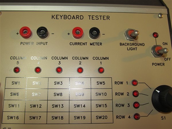 RSL Electronics M94 Muzzle Velocity System (MVS) Keyboard Tester Part # AY670795