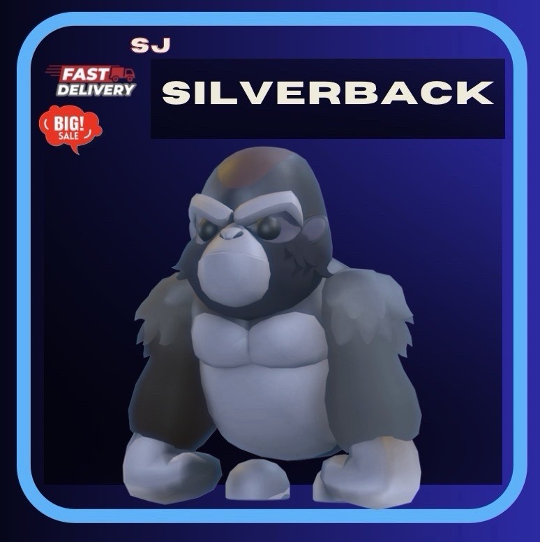 SILVERBACK GORILLA - Adopt right now| Online 🟢! Same Day ⚡️🚚!