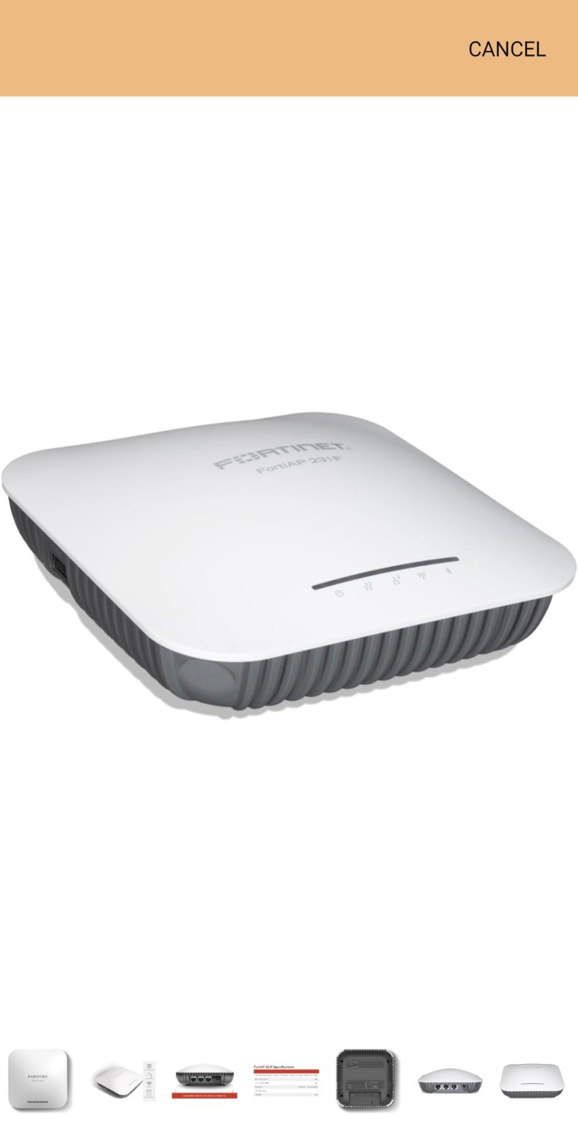 Fortinet FortiAP 231F Wireless Access Point *Tested*