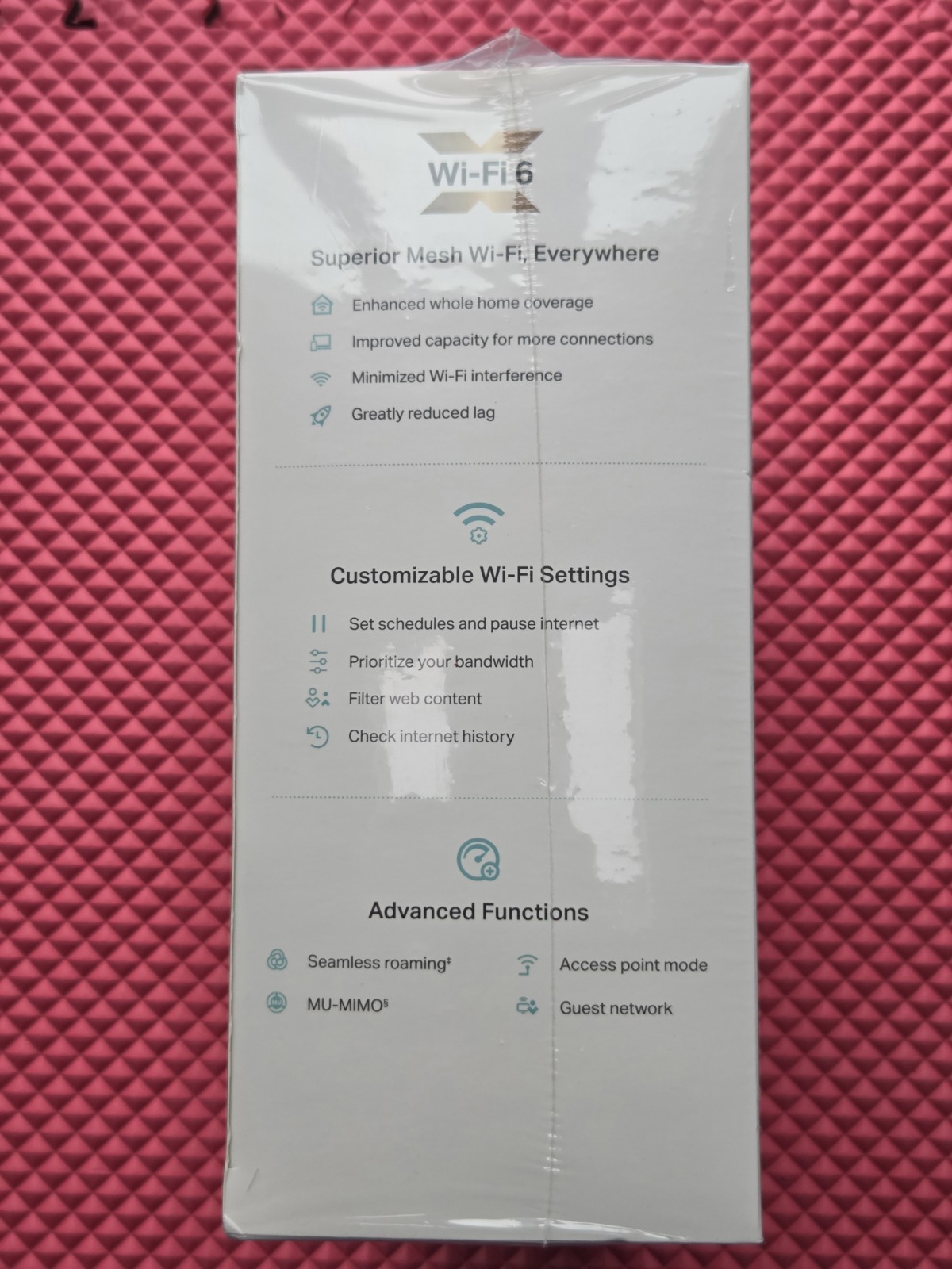 TP-Link Deco W7200 Tri Band Wi-Fi 6 Mesh Router System - (2-pack) NEW SEALED