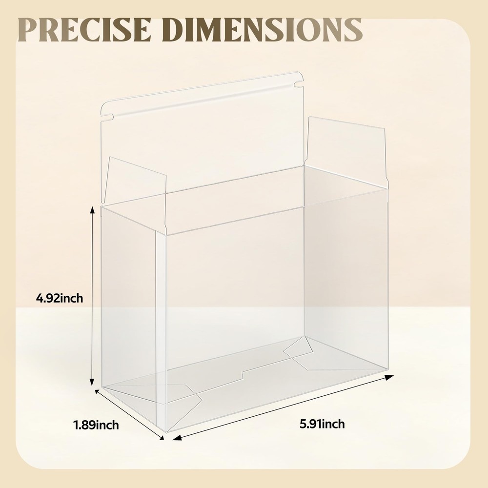 DEDC Acrylic Case Compatible with Elite Trainer Box Display Case Assembly and...