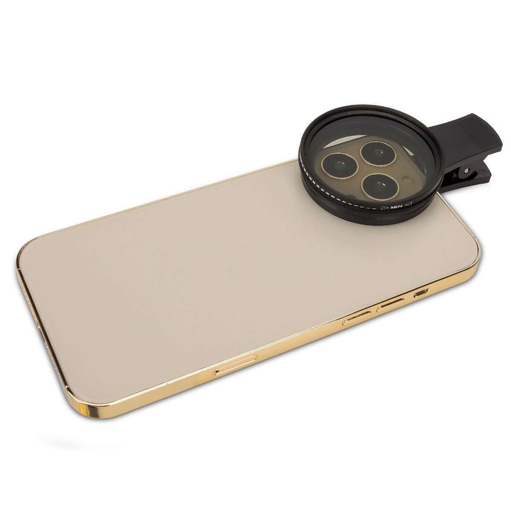 Solar Eclipse Camera Lens Filter Universal with Clip for Smartphone,Enhancing US
