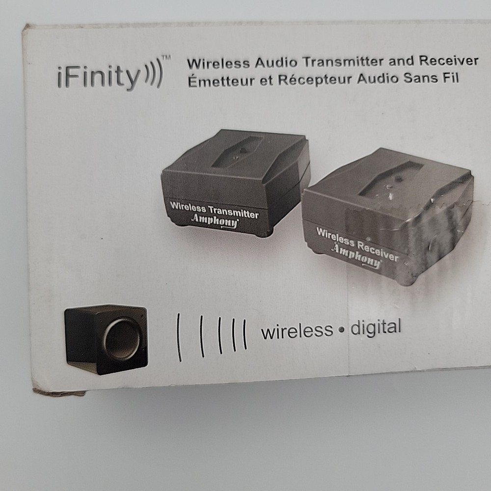 Ifinity Wireless Audio Transmitter and Receiver for Subwoofers and Speakers