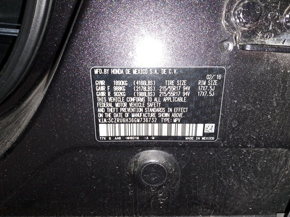 2016 Hr-v Jack Sku#4284987