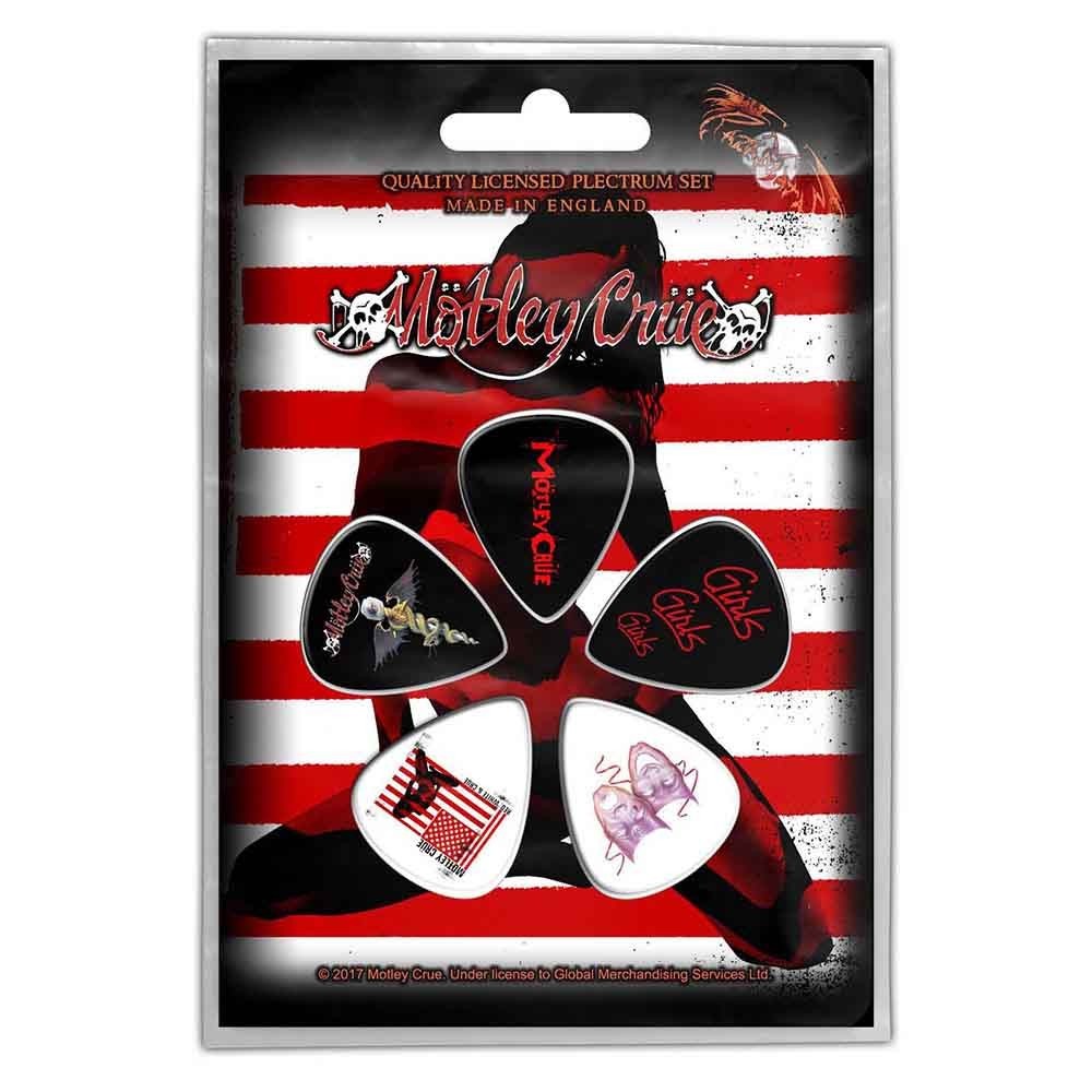 MOTLEY CRUE "RED, WHITE, AND CRUE" Guitar pick pack NEW