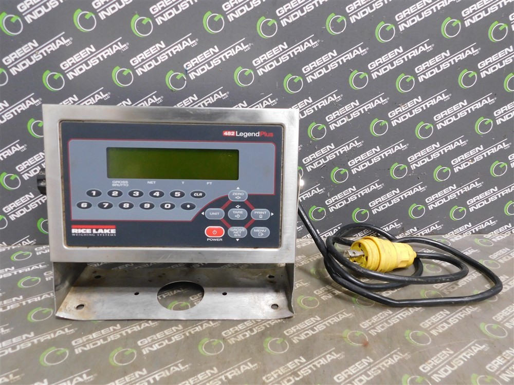 USED Rice Lake 482Plus-2A Digital Scale Indicator with 4 Load Cells