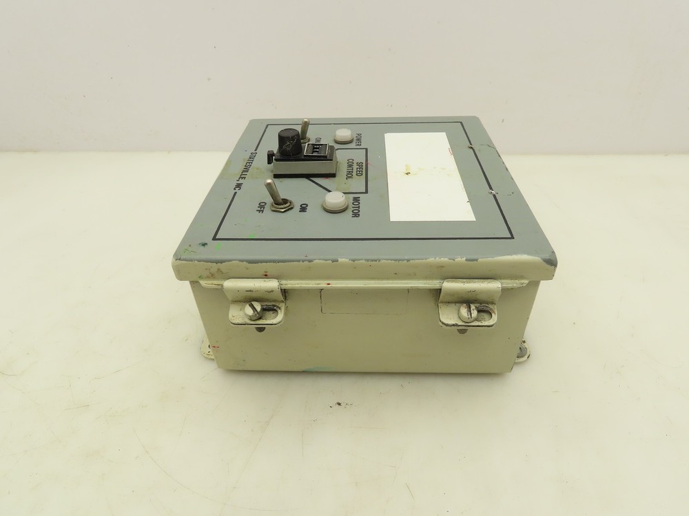 Extron 180-11B Solid State DC Motor Variable Speed 90VDC 1/8HP Control Panel