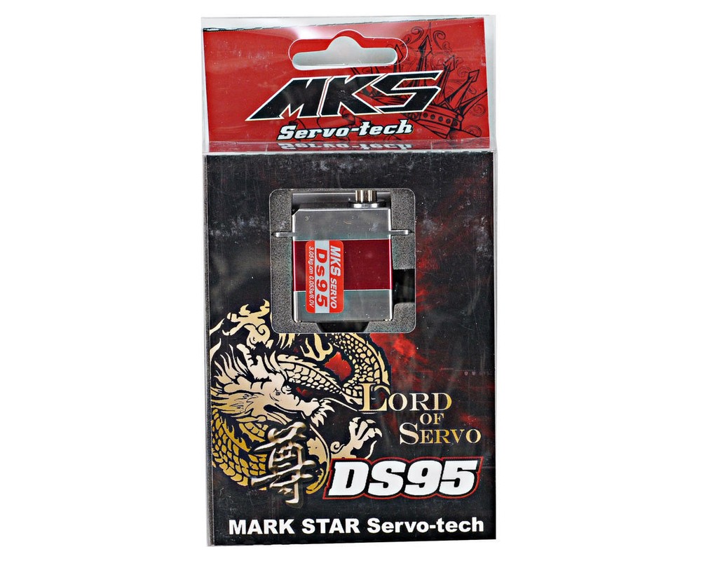 MKS Servos DS95 Titanium Gear High Torque Micro Digital Helicopter Cyclic Servo