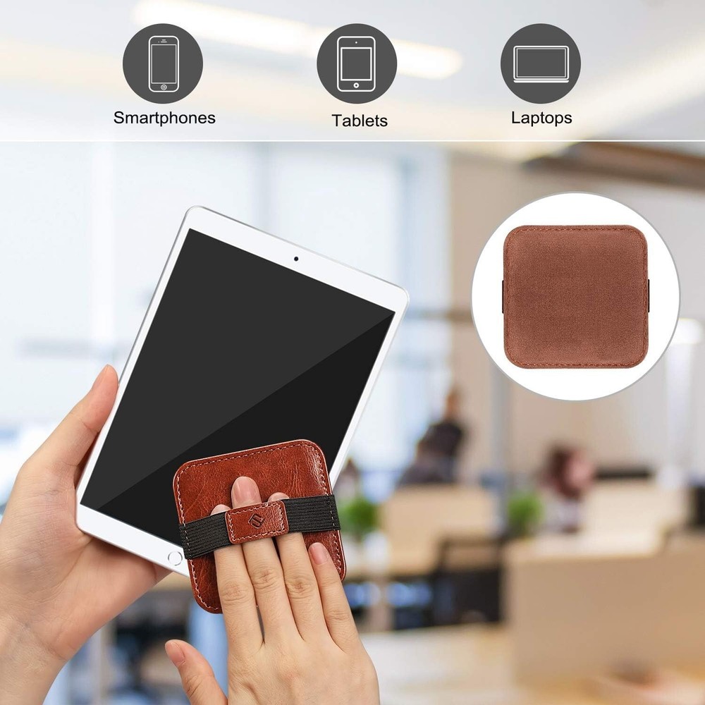 4-Pack Screen Cleaning Pads with Strap for Devices