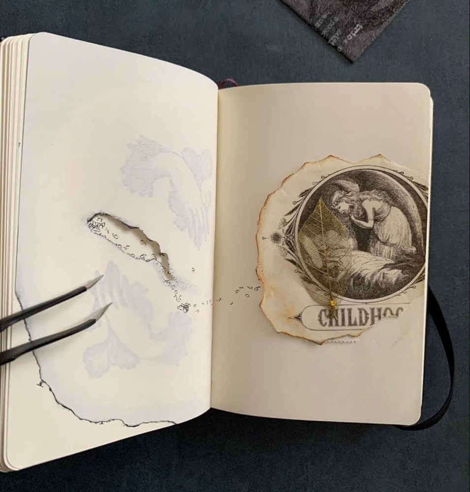 Moleskine Skull Design Note