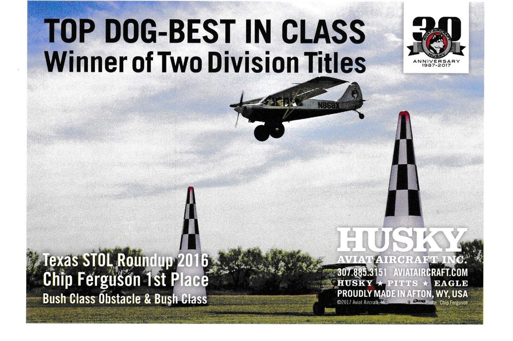 Three Husky Aircraft Ads 9/1/2025e