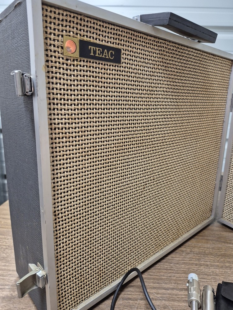 Vintage Teac Portable PA System Model LS-3