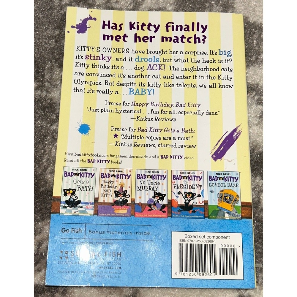 Scholastic Three Bad Kitty Books