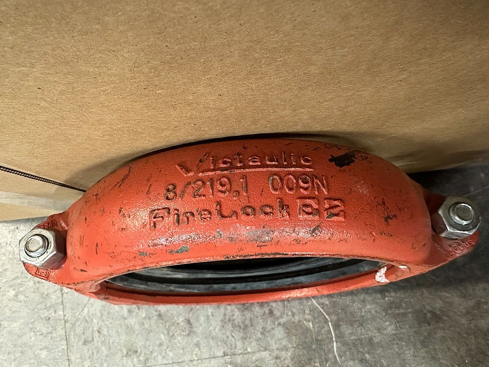 Victaulic Firelock Style 009N EZ Rigid Coupling 8"