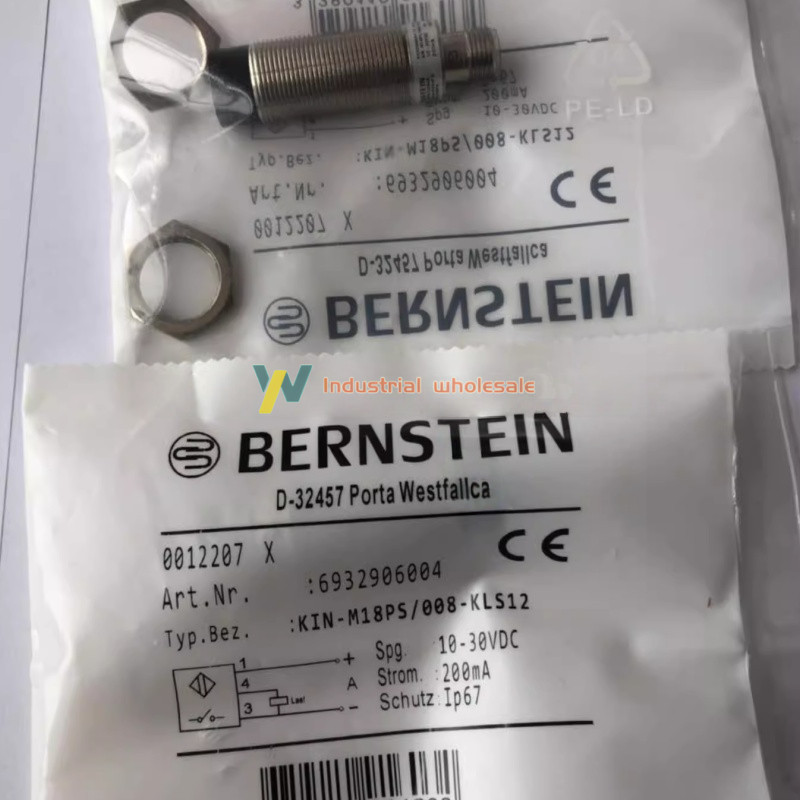1PC new FOR Bernstein Proximity switch sensor KIN-M18PS/008-KLS12